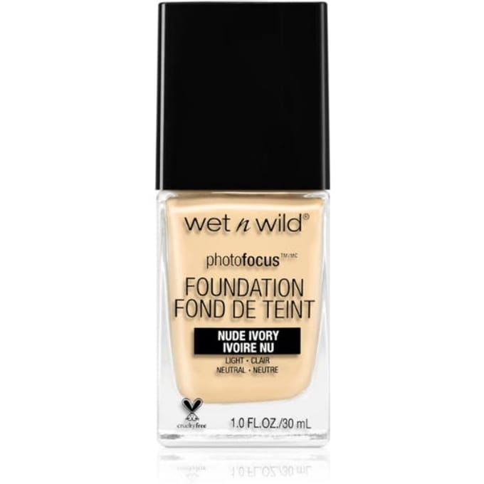 Wet 'n Wild Photo Focus Foundation Nude Ivory 30 ml