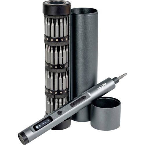 Joy-it WE-0004 S2-SET-Drehmoment Gereedschapsset Accu-multitool, Accu-LED-lamp In opbergdoos