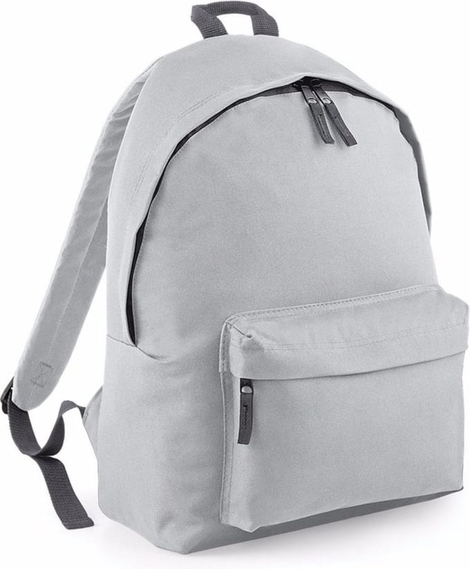 BagBase Backpack Rugzak - 18 l - Light Grey/Grap