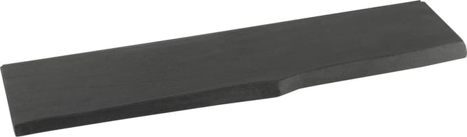 J-Line wandplank Gerard - hout - zwart - large