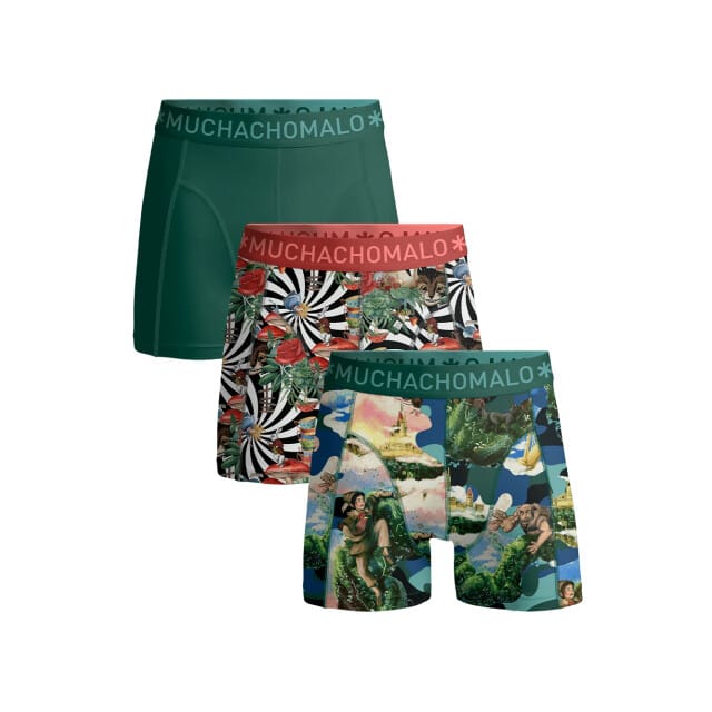 Muchachomalo Jongens Boxershorts - 3 Pack - Boys Onderbroeken