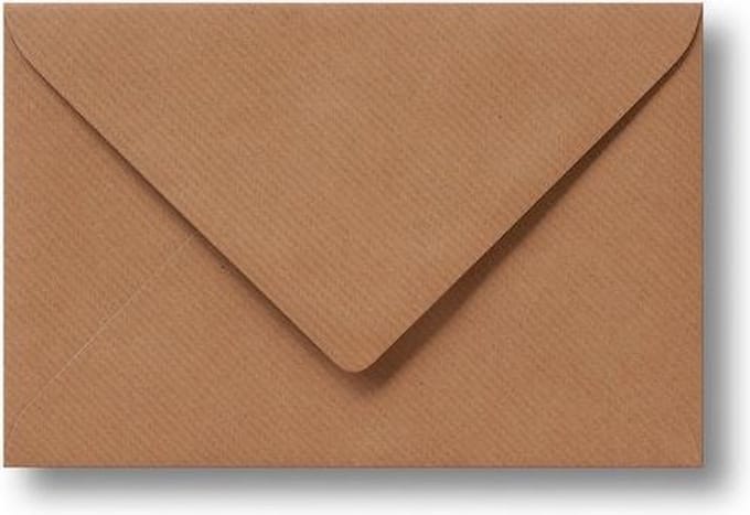 Envelop Kraft 15,6 x 22 cm Bruin 100 stuks
