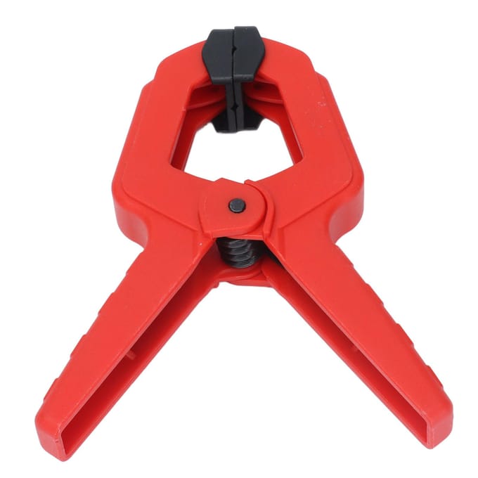 Veerklemmen Overslaande Veer Zachte Rubber Handgreep Technische Kunststoffen Achtergrondklemmen red