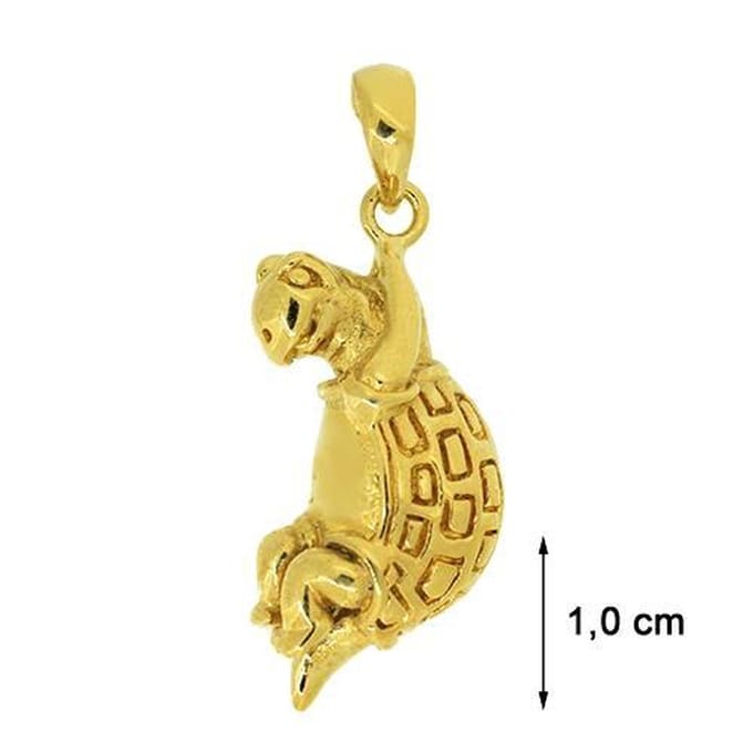Blinx Jewels Vergulden Hanger Schildpad