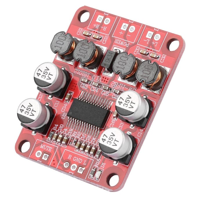 TPA3110 Digitale Audio Vermogensversterker Board 2x15W Dual Channel Stereo HF82