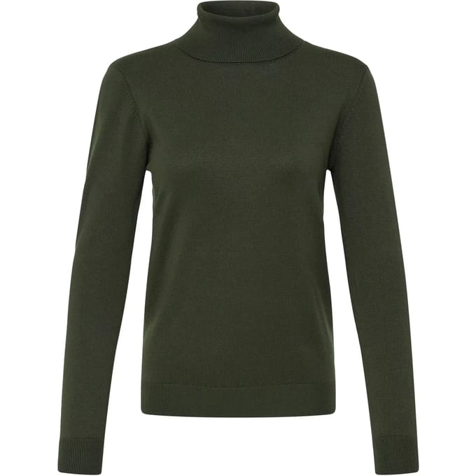 Slim Fit gebreide pullover van viscosemix model 'IHLULS'