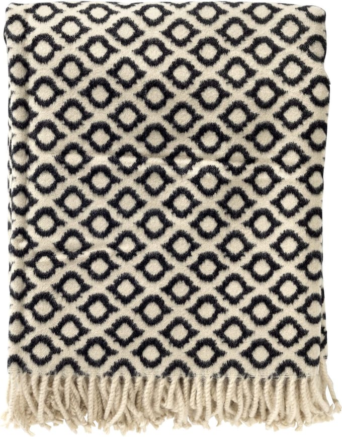 ISABELLA | plaid 150x200 cm | Raven | zwart | multicolor | Hoii