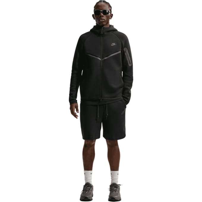 Nike Tech Fleece Korte Broek Zwart K010