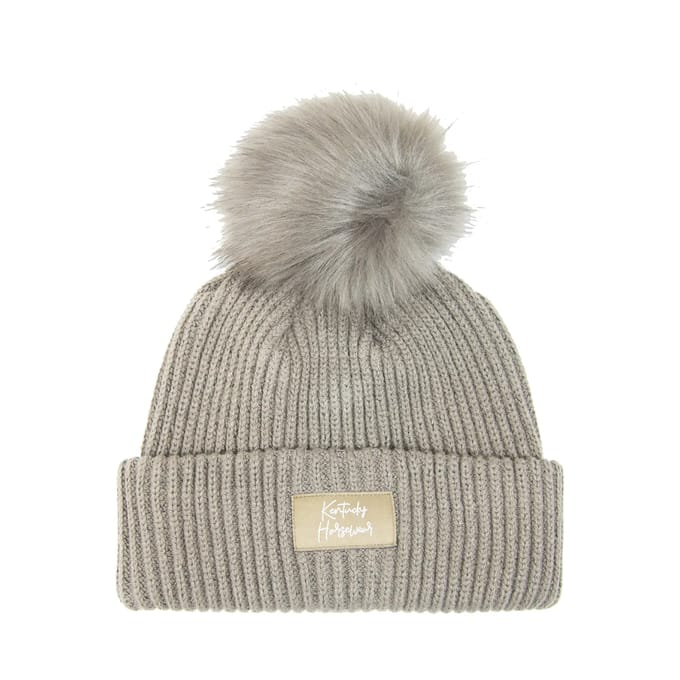 Dames muts met pompon Kentucky