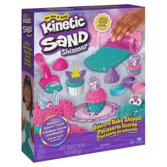 Kinetic Sand - Eenhoorn Bakkerij-speelset - Sensorisch speelgoed