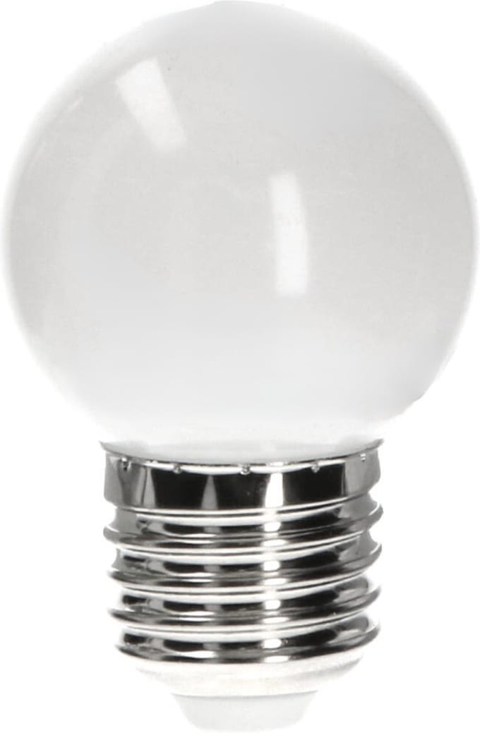 Proventa LED lamp voor buiten - ⌀ 45 mm - IP44 - Lichtbron met grote E27 fitting - 1 x LED G45 lamp - Ledlampen