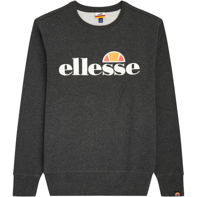 Men's Ellesse Sl Succiso Sweatshirt in Grey