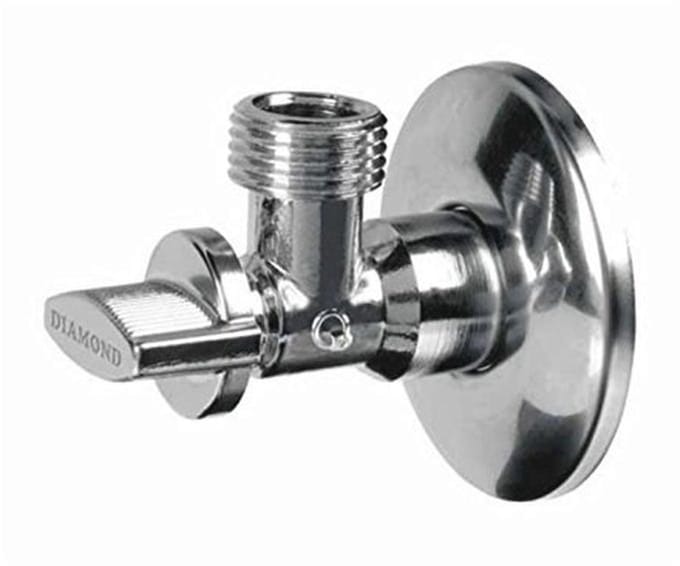 Schuine water isolerende kleppen voor muurmontage 1/2''X3/8''