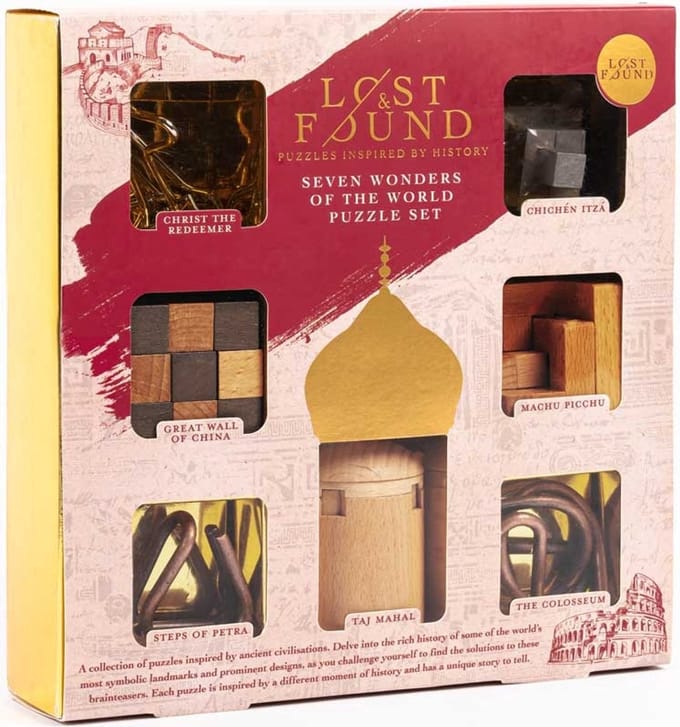 LOST & FOUND: SEVEN WONDERS OF THE WORLD.