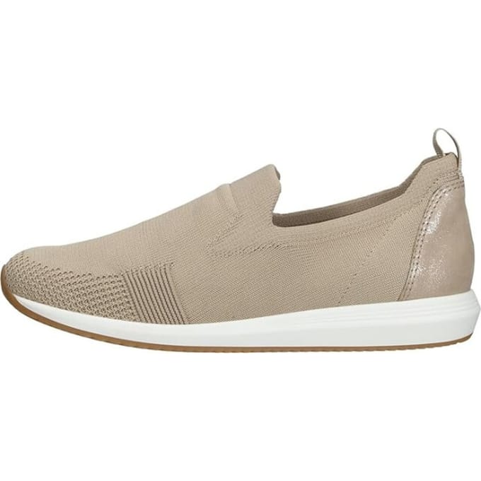ara - 1254042 LISSABON 4.0 - Instappers - Kleur: Taupe - Maat: 39