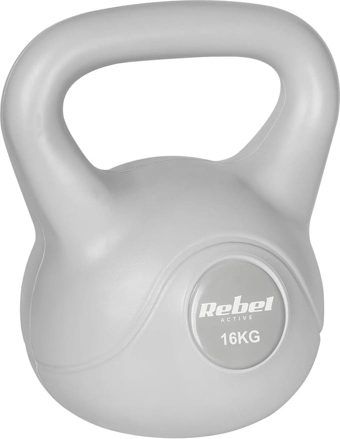 Kettlebell Halter 16 kg Antraciet Gewichtstraining