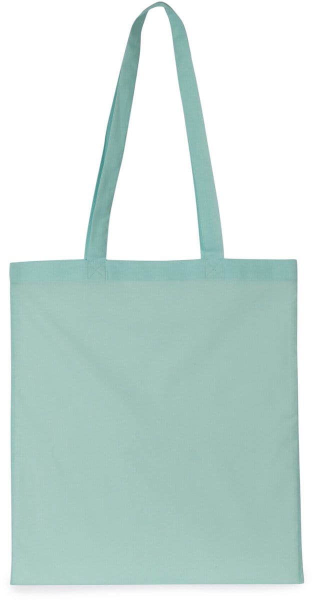 Kimood Shopper van biologisch katoen KI0288 - Ice Mint - One size