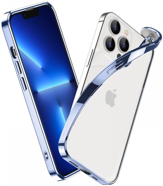 ESR Project Zero Hoesje Dun TPU Blauw Geschikt voor Apple iPhone 13 Pro