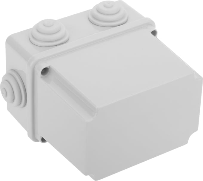 BeMatik - Waterdichte doos oppervlakte rechthoekig IP54 80x120x120mm
