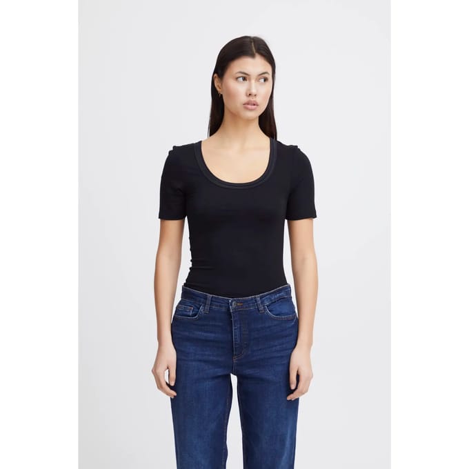 Ichi IHZOLA SS Dames T-shirt - Maat M