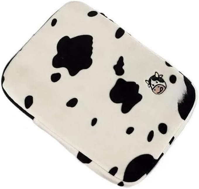 Laptop Tas - Computertas Organizer - Veilig Transport - Praktisch Ontwerp - 2.54 cm - Koe Patroon