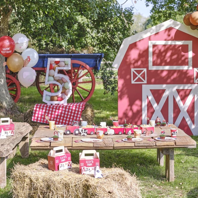 Happy Birthday Multicolor - Boerderij