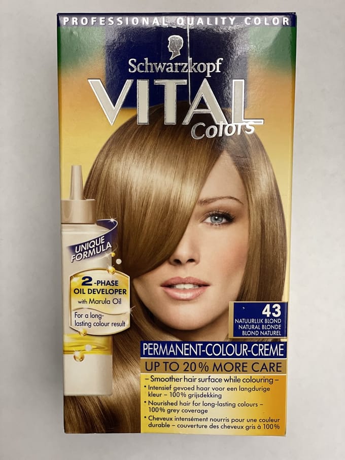 Schwarzkopf Vital Colours - 43 Natuurlijk Blond - Haarverf