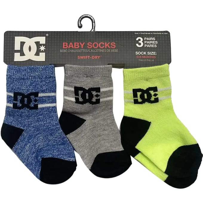 Baby sokken DC Shoes 83724T (x3)