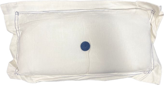 Sierkussens - 50x25x5cm - Wit