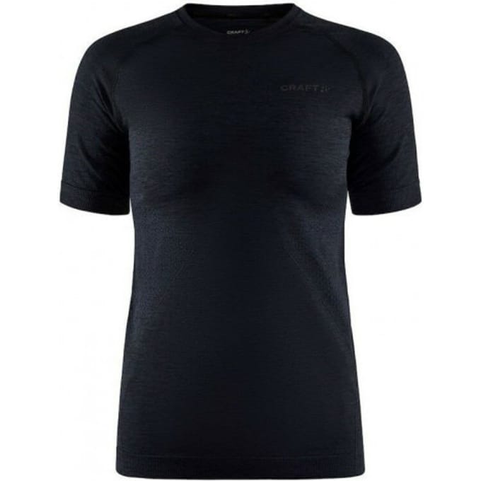 CRAFT CORE DRY ACTIVE COMFORT SS W Dames Thermoshirt - Zwart