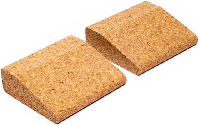 Yoga steunblokken wigvorm (set van 2 stuks)