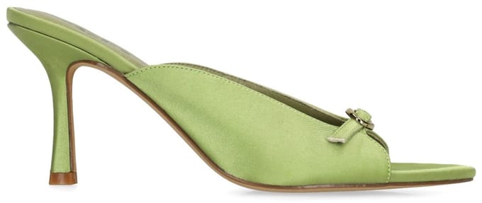 Sacha - Dames - Groene muiltjes met gesp - Maat 39
