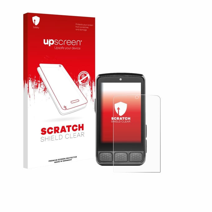 upscreen - Screenprotector voor Wahoo Elemnt Roam 3 - Folie Beschermfolie transparant