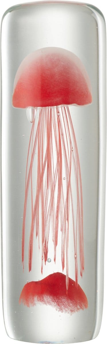 J-Line presse-papier Kwal Cilinder - glas - rood