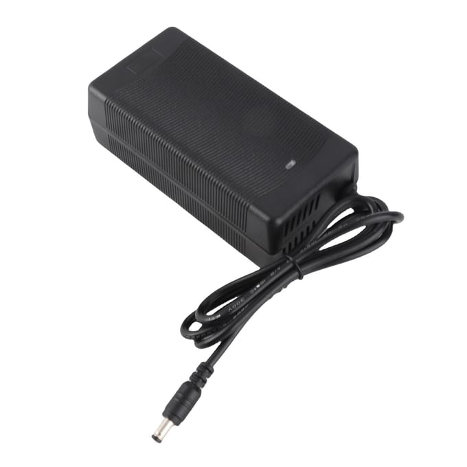 54.6V 2A Elektrische Scooter Batterijlader DC2.1 Kop Scooter Voedingsadapter Connector voor black