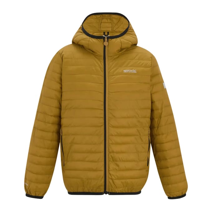 Kinderjas met capuchon en gewatteerde look (Hillpack)