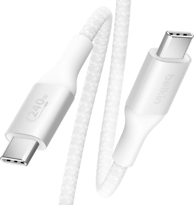 Belkin USB-C naar USB-C Kabel 1m Wit (CAB015bt1MWH)