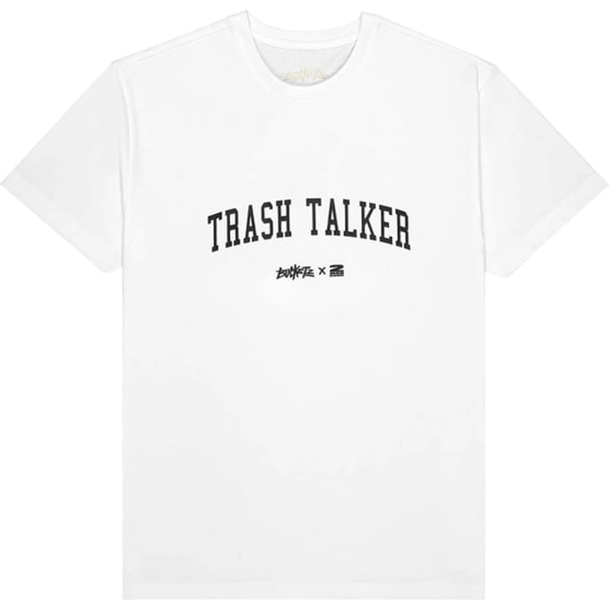Bucketz X 2mangame Trash Talker T-shirt Wit