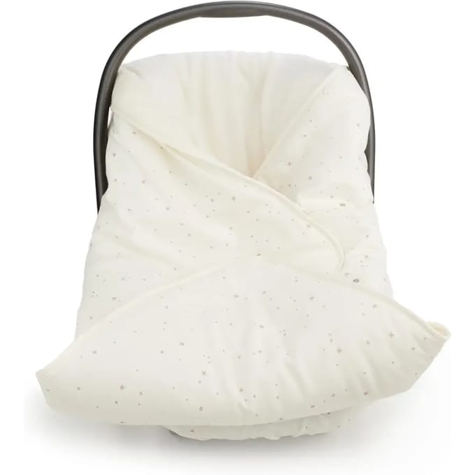 Autostoelhoes voor baby Gloop! Soft Sky 100x100 cm