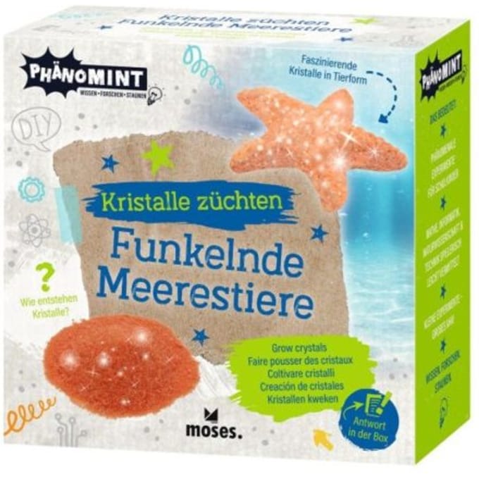 Phanomint groeikristallen, assorti