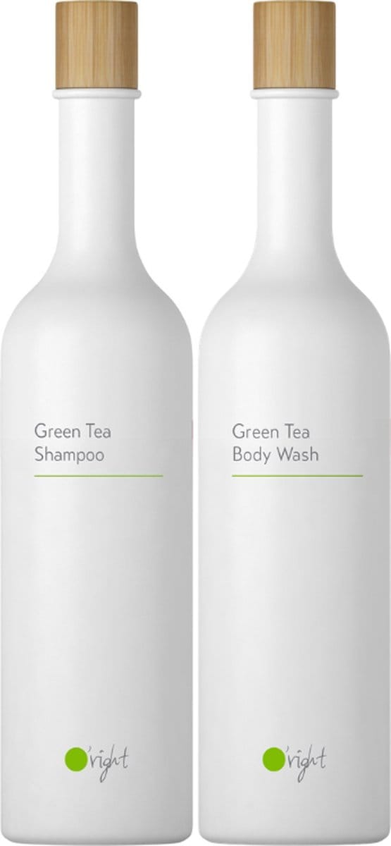 O’right Duo Green Tea Shampoo en Bodywash Duo - 2x 400ml