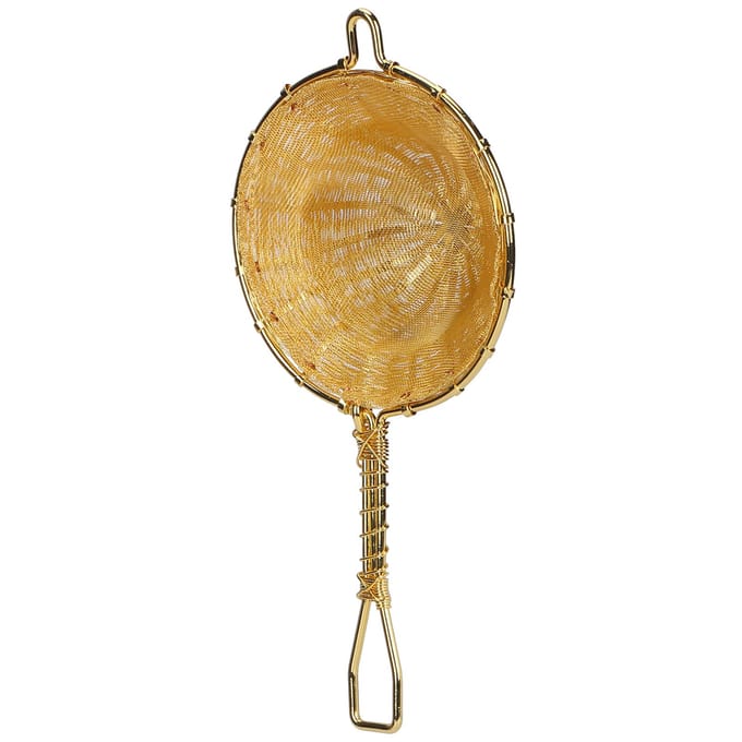 Thee-infuser Zeef Puur Koper Herbruikbaar Losse Blad Theepot Filter voor Thuis Kantoor beige