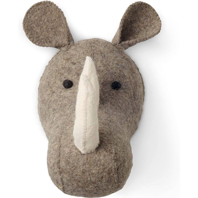 Wanddecoratie Neushoorn Marte | Happy Basics Kids