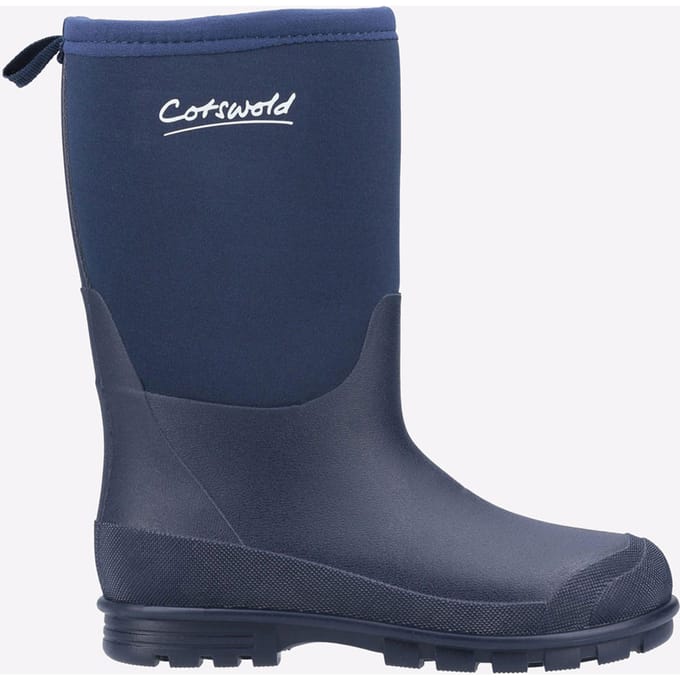 Cotswold Hilly Neoprene Tpr+neopreen Kinderen Marineblauwe Regenlaarzen