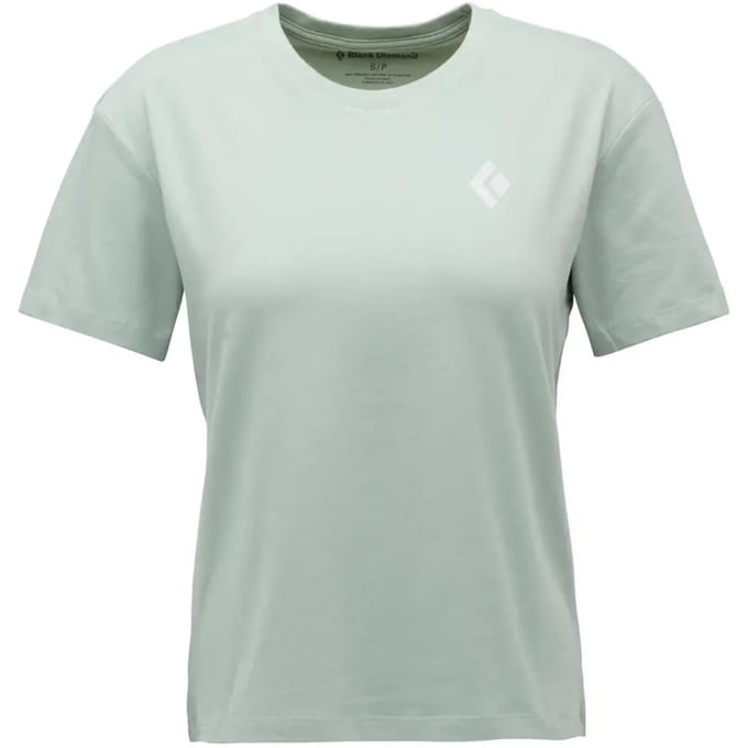 Dames-T-shirt Black Diamond Heritage Bafge SS