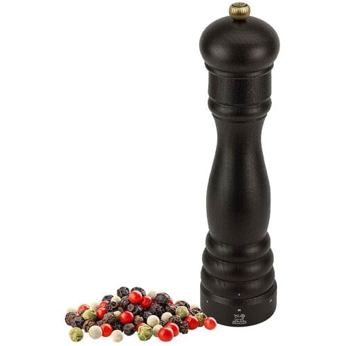 (12 stuks) PEUGEOT AUBERGE HORECA - Pepermolen - u'Select - Hout chocolade - Hoogte: 270mm bruin