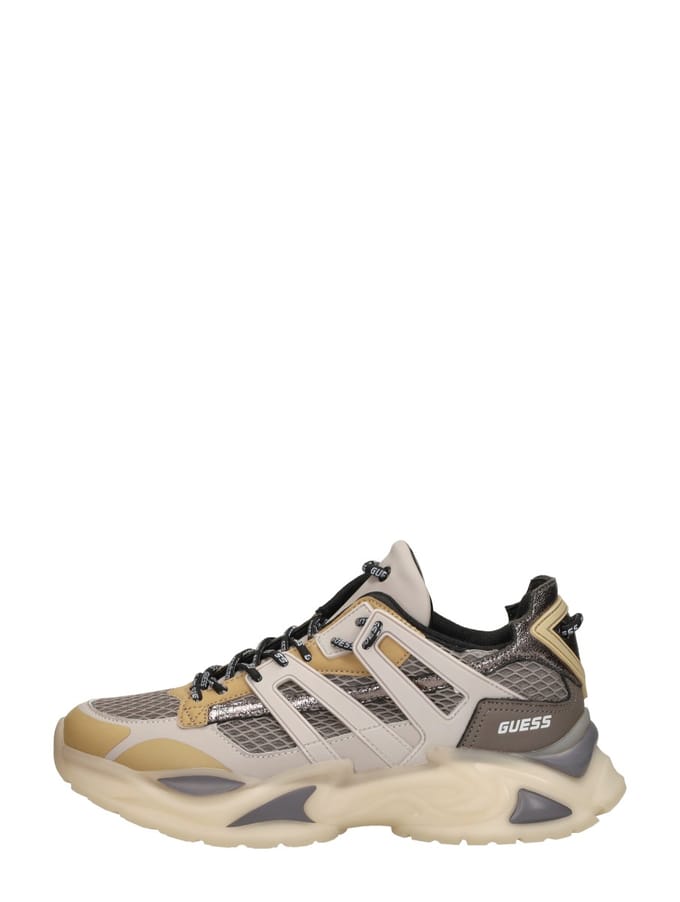 Dames Sneakers Guess Belluna Grey/beige Grijs - Maat 40