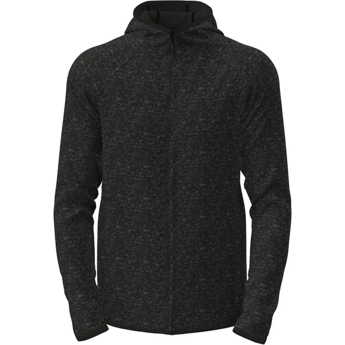 Stedman Lux Hooded Knitfleece Jacket S5460 - Black Opal Heather - S