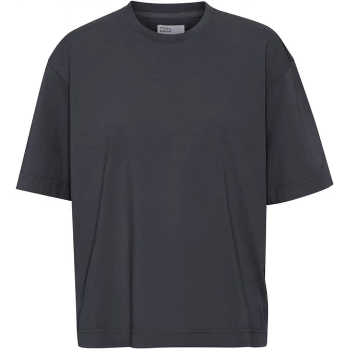 Dames-T-shirt Colorful Standard Organic oversized lava grey