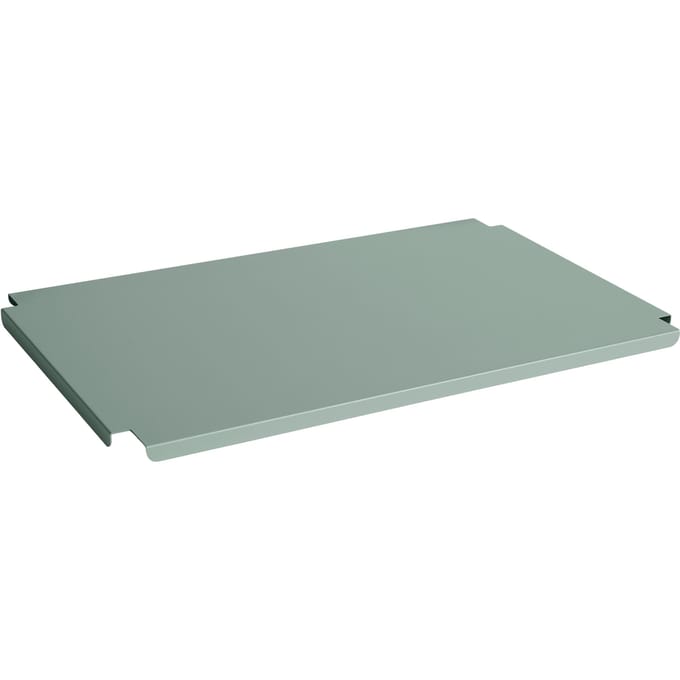 HAY Colour Crate Deksel L - metaal - HAYCrateSageGreen